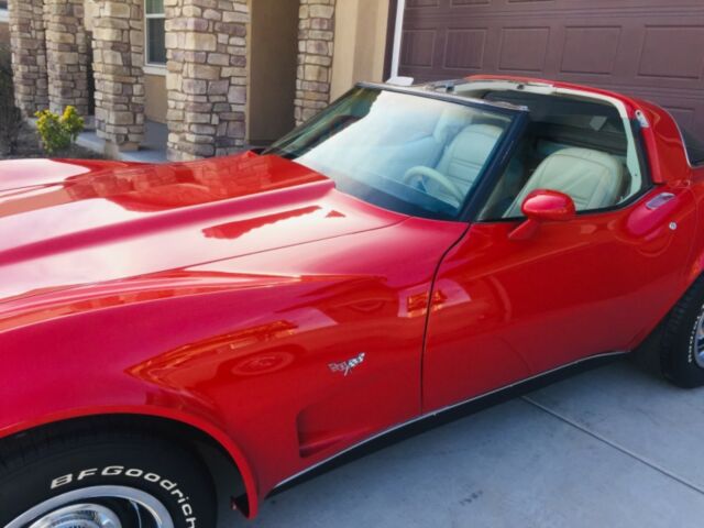 1978 Tan Chevrolet Corvette