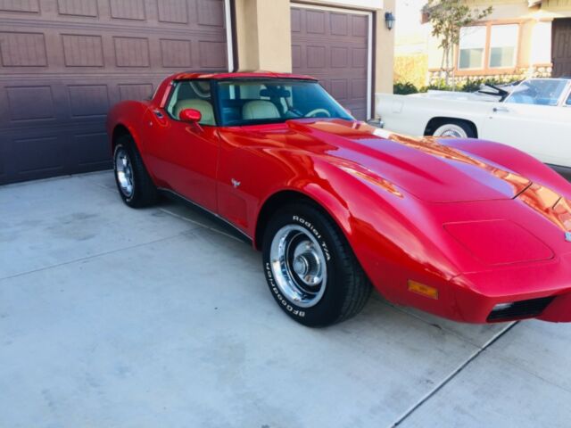 1978 Tan Chevrolet Corvette
