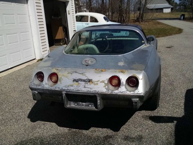 1978 Silver Chevrolet Corvette Coupe