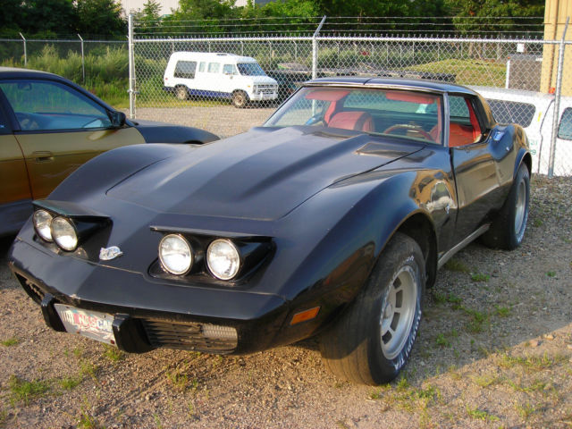 1978 Silver over black Chevrolet Corvette Mirrored T-Top