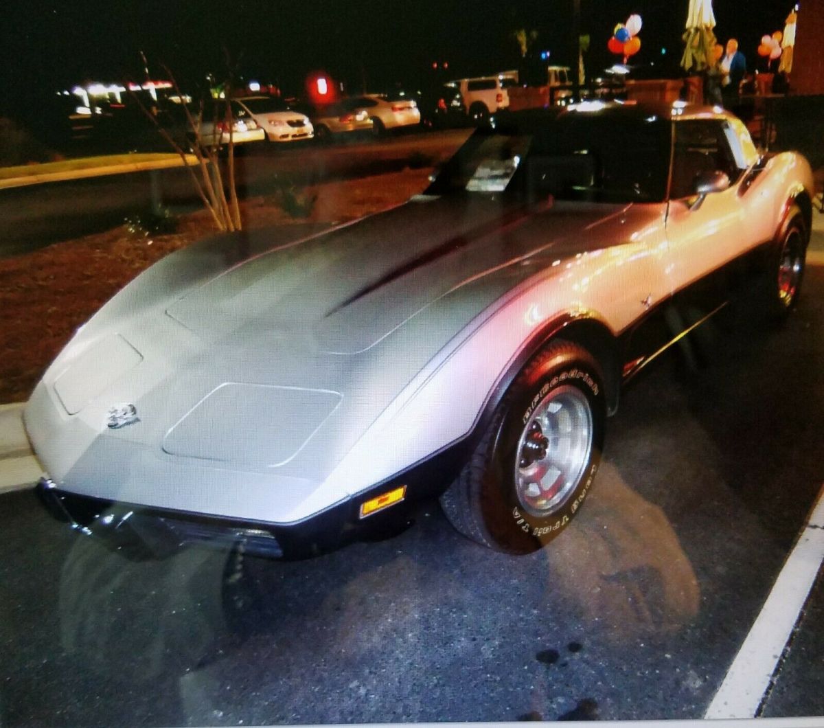 1978 Silver Chevrolet Corvette Coupe