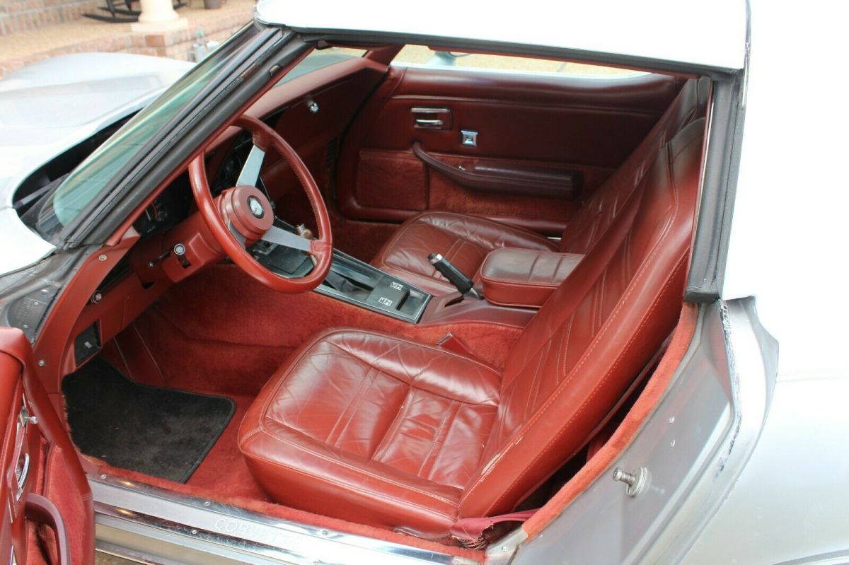 1978 Silver Chevrolet Corvette Coupe