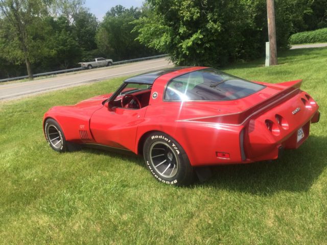 1978 Red Chevrolet Corvette