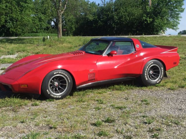 1978 Red Chevrolet Corvette