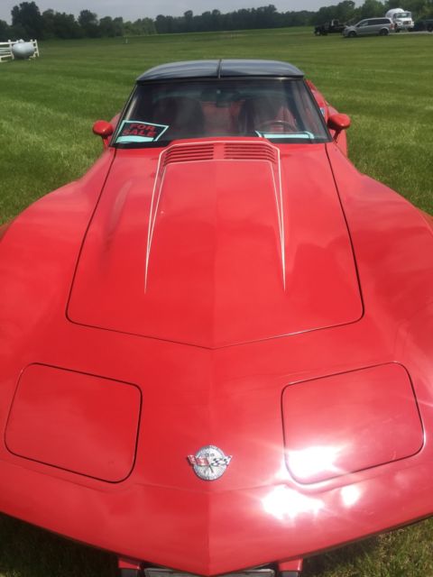1978 Red Chevrolet Corvette