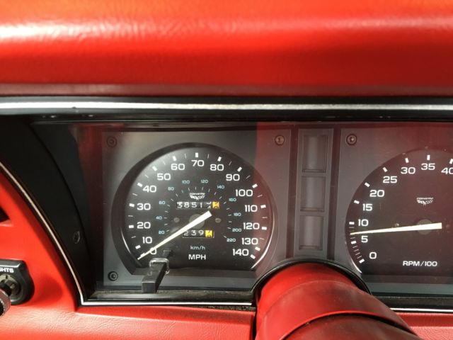 1978 Red Chevrolet Corvette