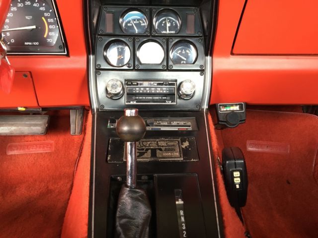 1978 Red Chevrolet Corvette