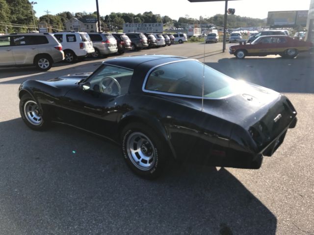 1978 Black Chevrolet Corvette Coupe