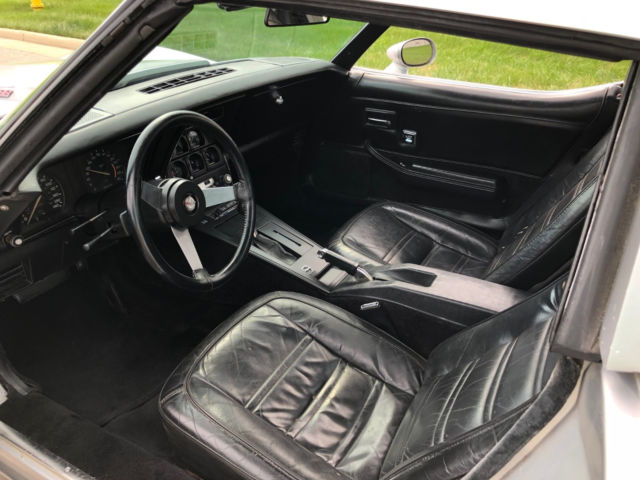 1978 Silver Chevrolet Corvette Coupe