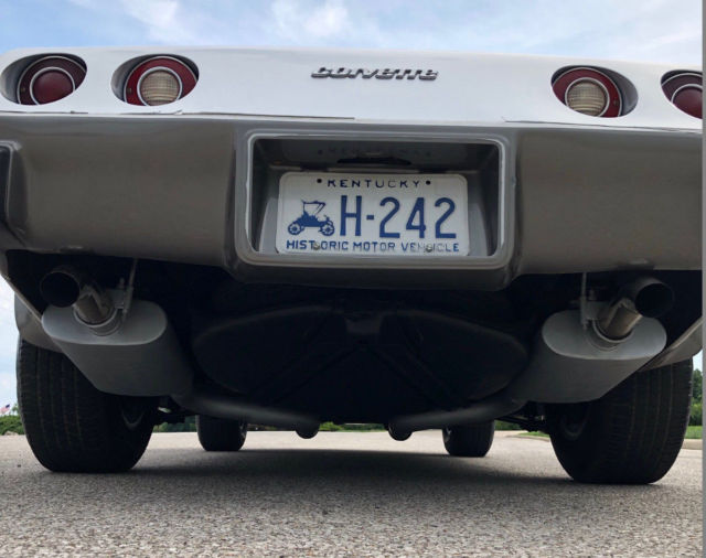 1978 Silver Chevrolet Corvette Coupe