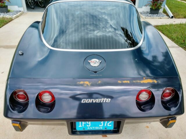 1978 Blue Chevrolet Corvette Coupe