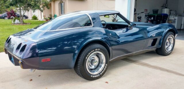 1978 Blue Chevrolet Corvette Coupe
