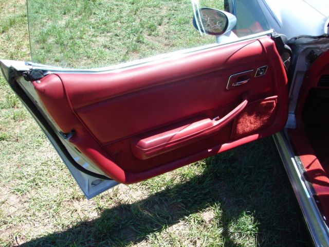 1978 Silver Chevrolet Corvette Coupe