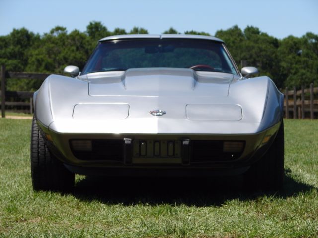 1978 Silver Chevrolet Corvette Coupe