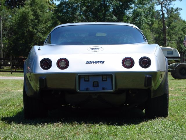 1978 Silver Chevrolet Corvette Coupe