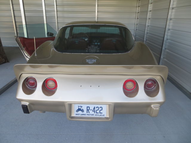 1978 CHAMPAGNE Chevrolet Corvette