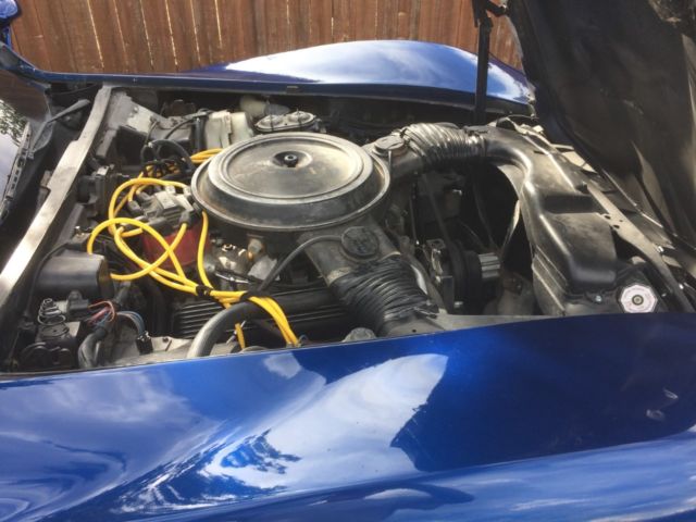 1978 Blue Chevrolet Corvette Coupe