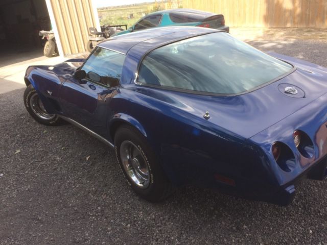 1978 Blue Chevrolet Corvette Coupe