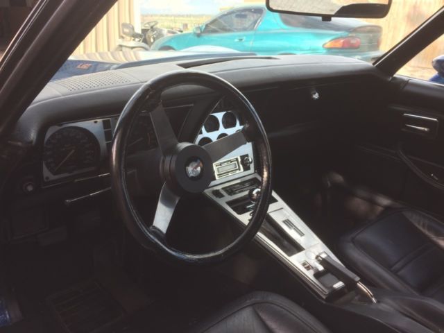 1978 Blue Chevrolet Corvette Coupe