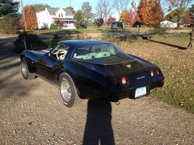 1978 Black Chevrolet Corvette Coupe