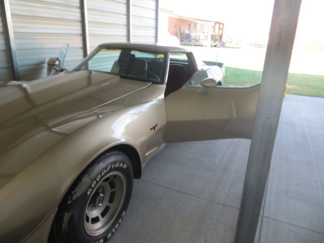 1978 CHAMPAGNE Chevrolet Corvette