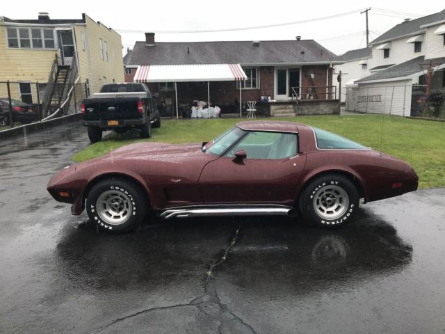 1978 Custom Burgundy Red Chevrolet Corvette
