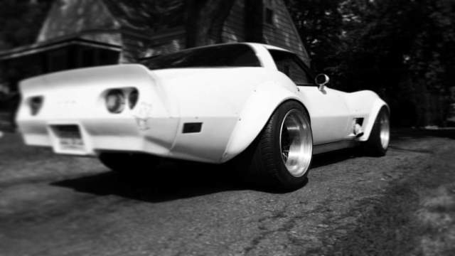 1978 White Chevrolet Corvette