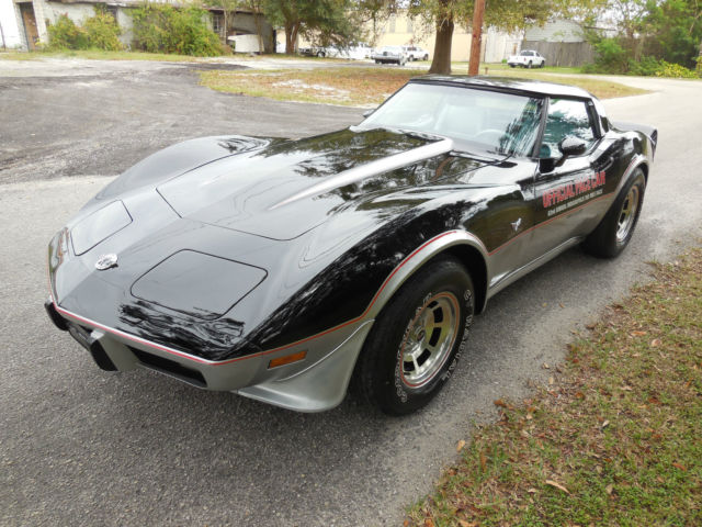 1978 Black Chevrolet Corvette
