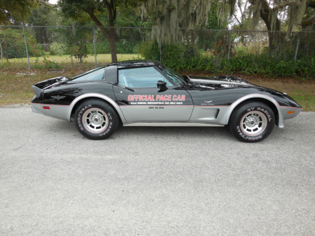 1978 Black Chevrolet Corvette