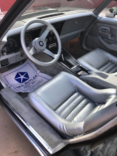 1978 Black/Silver Chevrolet Corvette Coupe