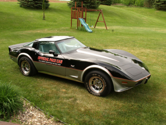 1978 Black/Silver Chevrolet Corvette Coupe