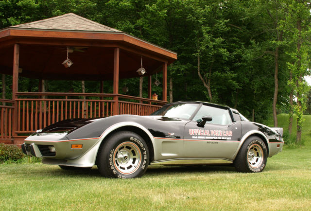 1978 Black/Silver Chevrolet Corvette Coupe