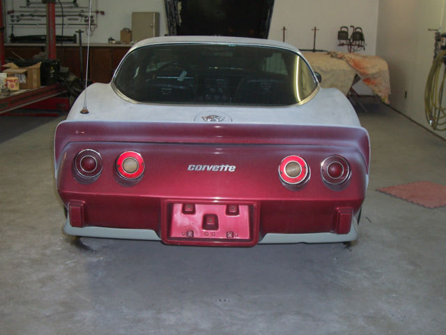 1978 Burgundy Chevrolet Corvette Coupe