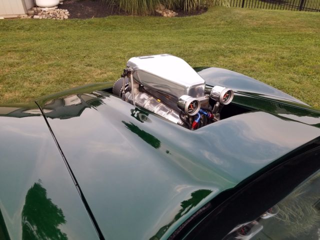 1978 green Chevrolet Corvette