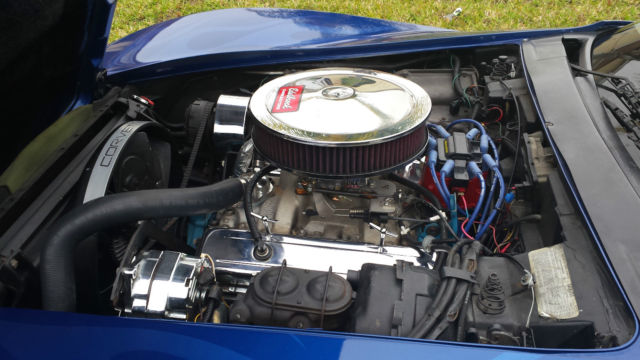 1978 Blue Chevrolet Corvette Fastback
