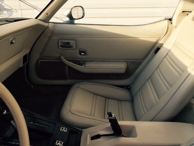 1978 Blue Chevrolet Corvette Fastback