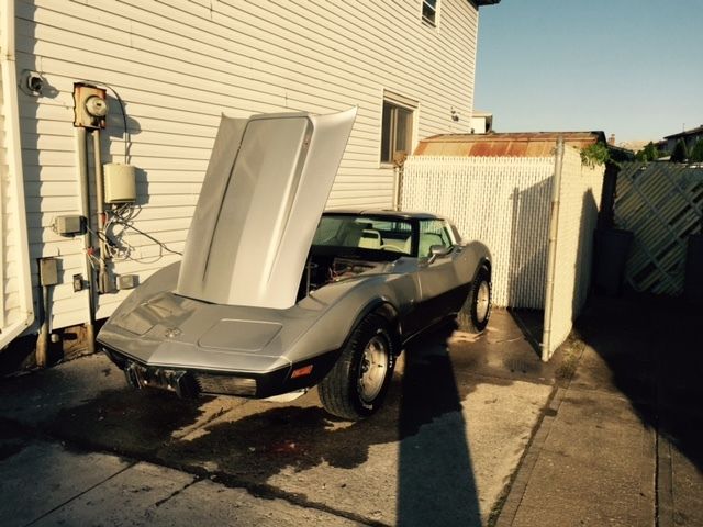 1978 Blue Chevrolet Corvette Fastback