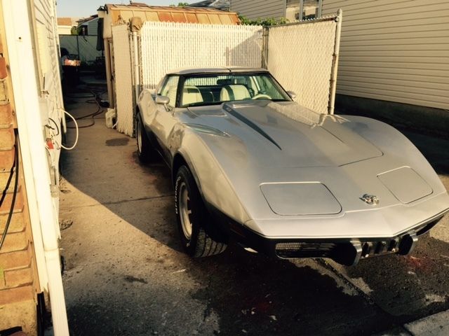 1978 Blue Chevrolet Corvette Fastback