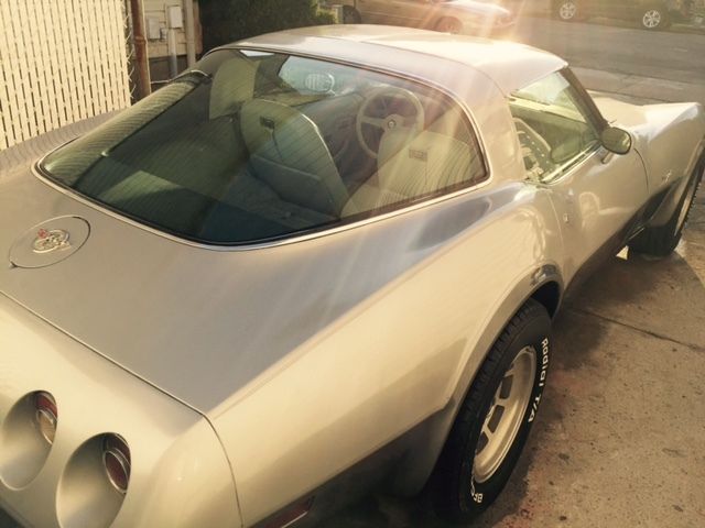 1978 Blue Chevrolet Corvette Fastback