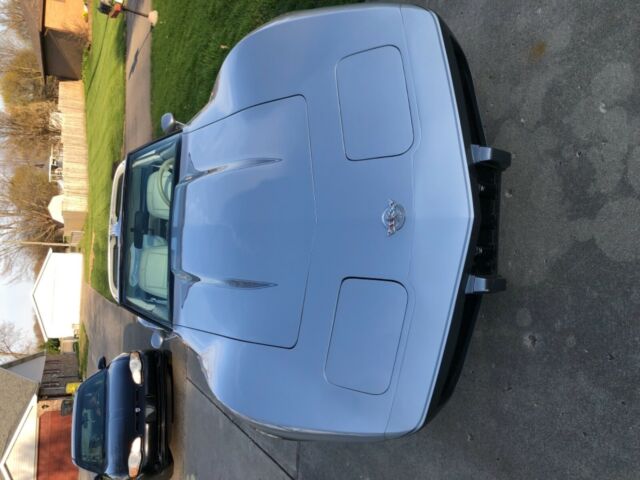 1978 Silver Chevrolet Corvette T-Top