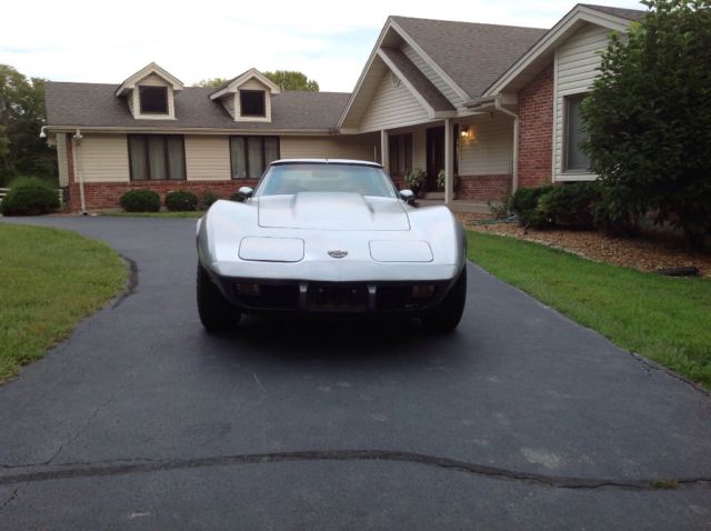 1978 Silver Chevrolet Corvette Coupe