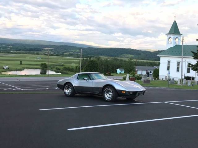 1978 Silver Chevrolet Corvette Coupe