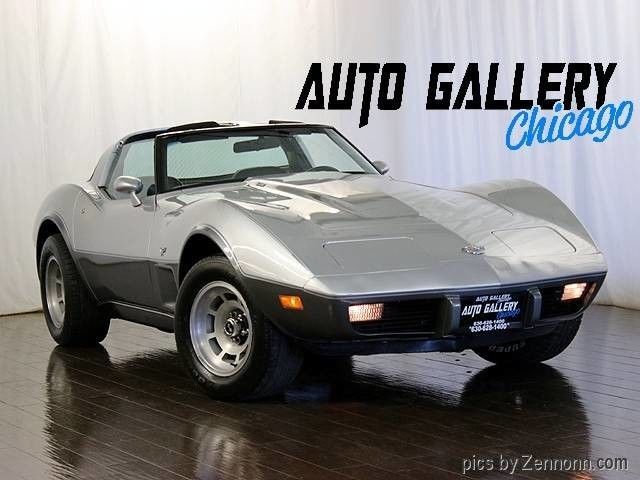 1978 Silver Chevrolet Corvette Coupe