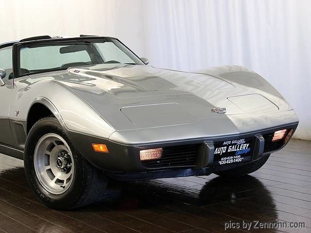 1978 Silver Chevrolet Corvette Coupe