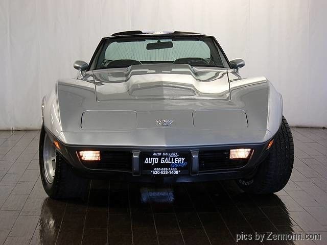 1978 Silver Chevrolet Corvette Coupe
