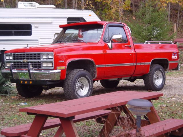 1978 Red Chevrolet Other Pickups Standard Cab Pickup
