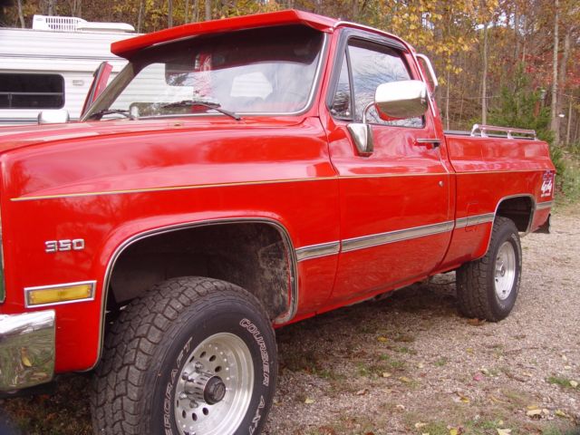 1978 Red Chevrolet Other Pickups Standard Cab Pickup