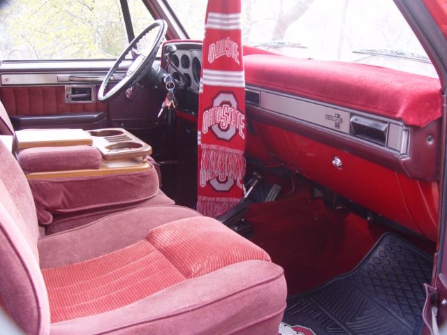 1978 Red Chevrolet Other Pickups Standard Cab Pickup