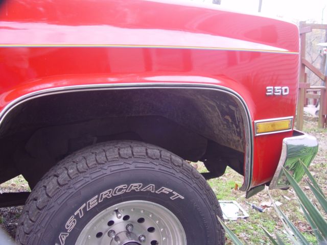 1978 Red Chevrolet Other Pickups Standard Cab Pickup