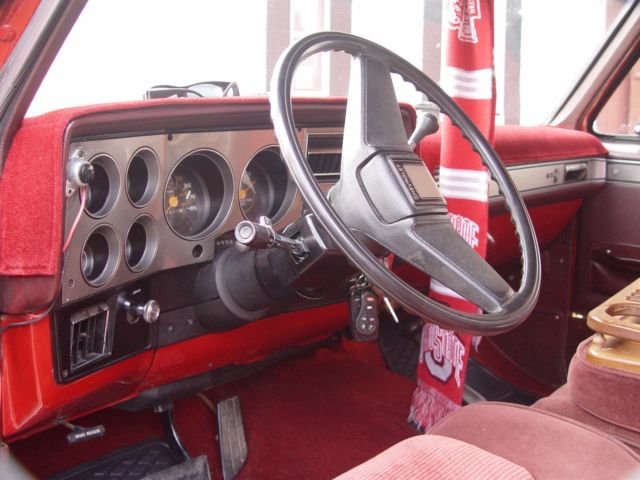 1978 Red Chevrolet Other Pickups Standard Cab Pickup